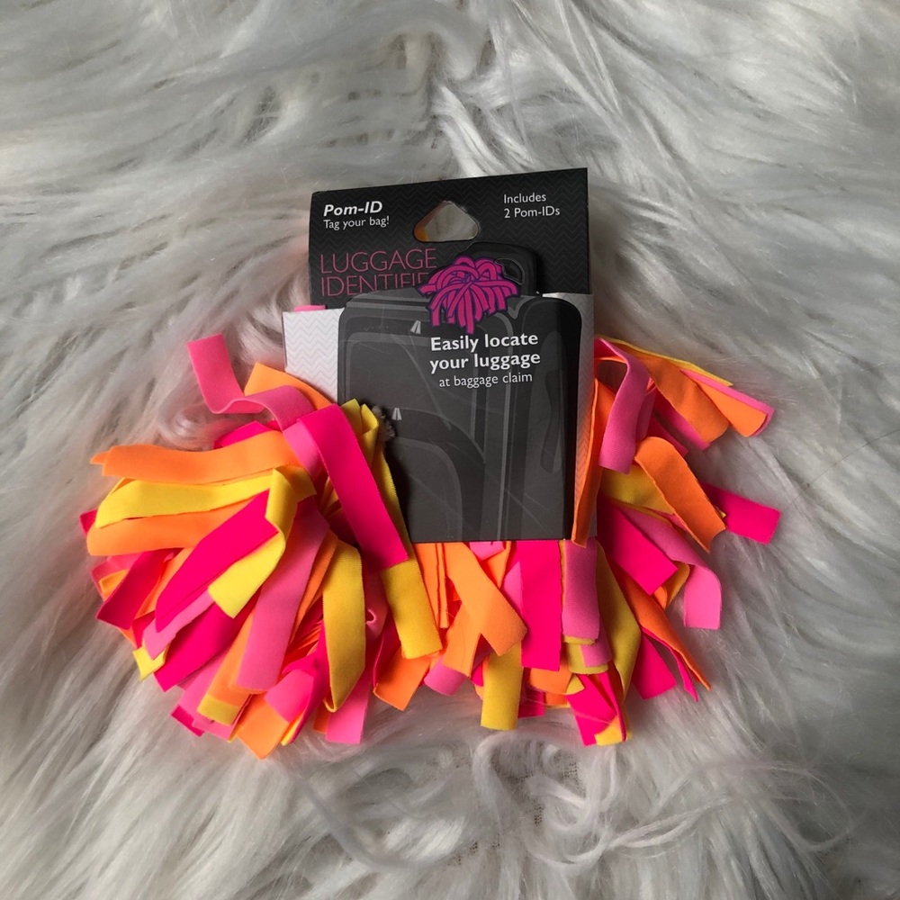 Luggage Pom Poms